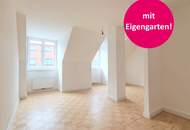 GOODIE! Charmante Wohn-Oase im Dachgeschoß mit Eigengarten!