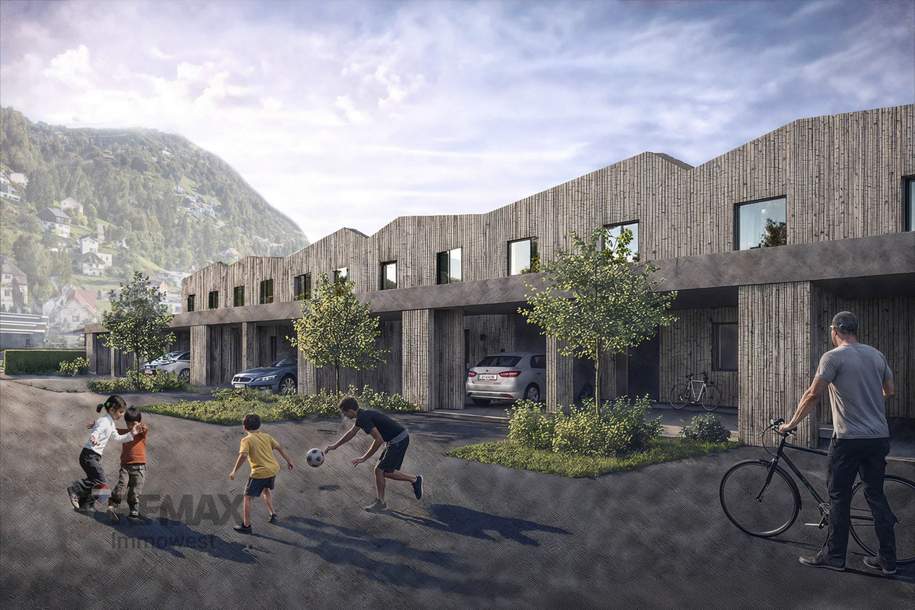 Modern wohnen in Wolfurt: Hochwertige Wohnanlage mit klarer Reihenhausarchitektur in attraktiver Lage / Haus B, Haus-kauf, 6922 Bregenz
