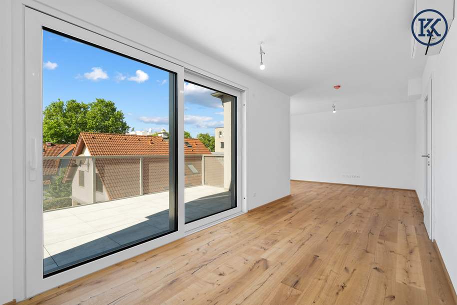 Erstbezug mit großer Terrasse und Klimaanlage – moderne 3-Zimmer-Wohnung in Toplage, Wohnung-kauf, 439.000,€, 1220 Wien 22., Donaustadt