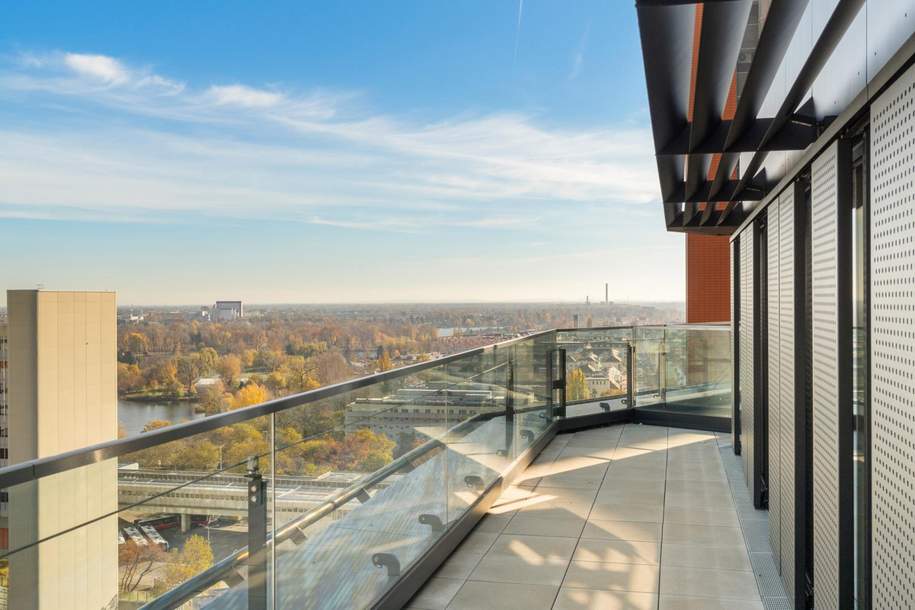 Einmaliges Tower Feeling - ERSTBEZUG - DC FLATS - in Stadtnähe und UNO City Nähe, Wohnung-miete, 1.595,00,€, 1220 Wien 22., Donaustadt
