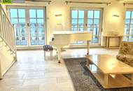 Beste Adresse! Helle Maisonette Wohnung mit Balkon, Wintergarten und Terrasse mit Blick zum Stephansdom