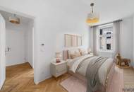 Weihnachtsaktion NEUE PREISE | 3-Zimmer Altbauwohnung mit Innenhofbalkon nahe dem Augarten | U4 Friedensbrücke