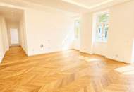 Luxuriöse Altbauwohnung mit zwei Balkonen in Toplage des 3. Bezirks
