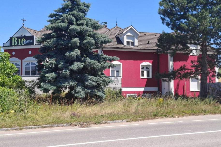 PREISANPASSUNG - DAS ÄLTESTE GEWERBE DER WELT (10% RENDITE) - Etablissement mit aufrechter Betriebsanlagengenehmigung nähe Wien - Ertragsliegenschaft mit Entwicklunspotential, hochinteressanter Grundriss (GUTACHTEN VORHANDEN), Gewerbeobjekt-kauf, 599.000,€, 2460 Bruck an der Leitha