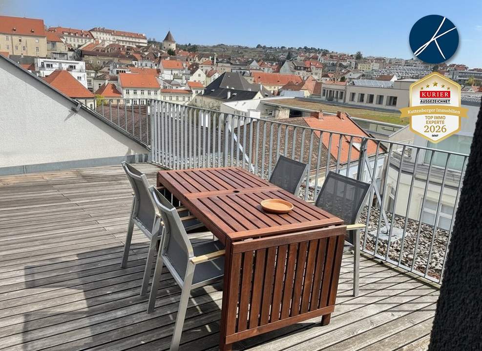 Moderne Terrassenwohnung mit traumhaftem Altstadtblick