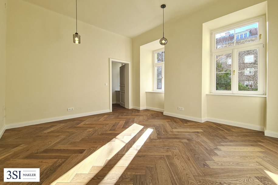 Wohnen beim Schloss Belvedere: Erstbezug mit Grünblick in Hofruhelage, Wohnung-kauf, 398.000,€, 1040 Wien 4., Wieden