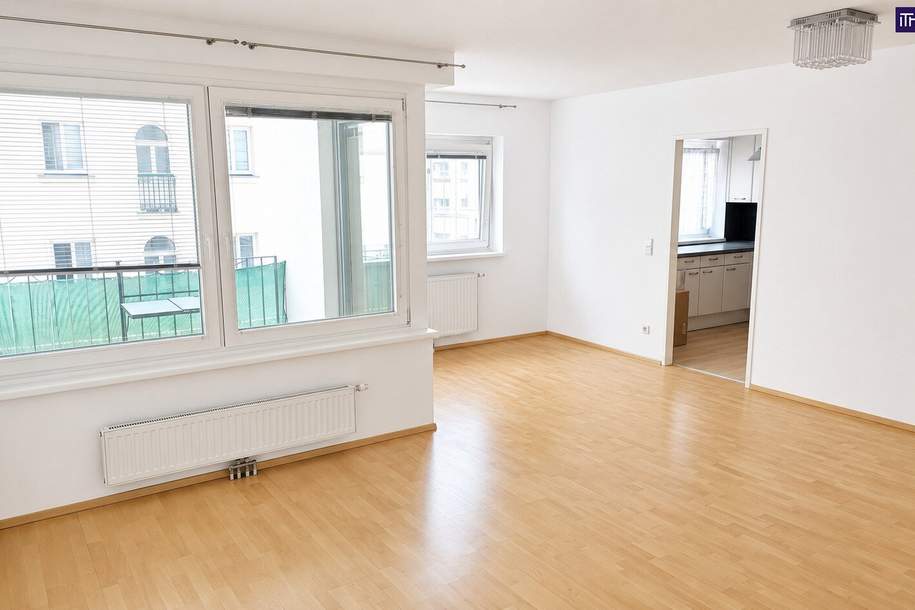 Mehr als nur Wohnen: Gemütliche 3-Zimmer-Wohnung mit Loggia, Gemeinschaftsgarten, Dachlaufbahn und Tiefgaragenstellplatz – Überzeugen Sie sich selbst bei einer Besichtigung!, Wohnung-miete, 1.390,00,€, 1160 Wien 16., Ottakring