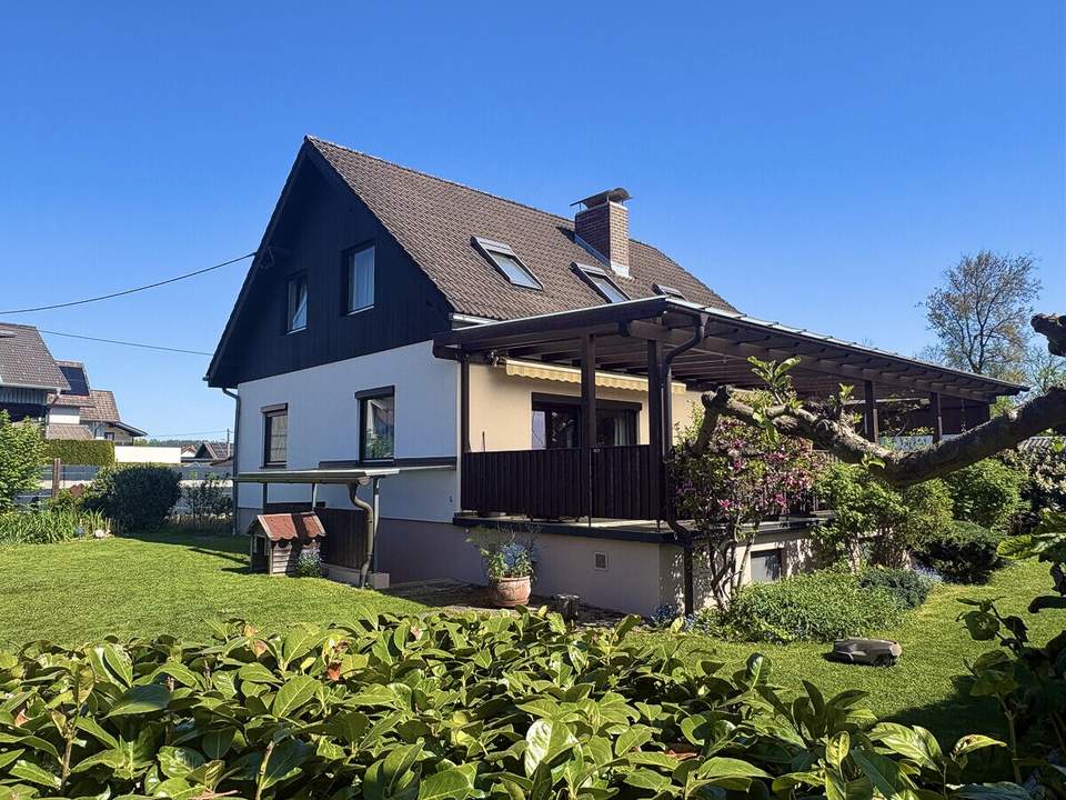 Einfamilienhaus in Gössendorf: ca. 138 m² Wohnfläche, 1.180 m² Grund, ruhige Sackgassenlage!