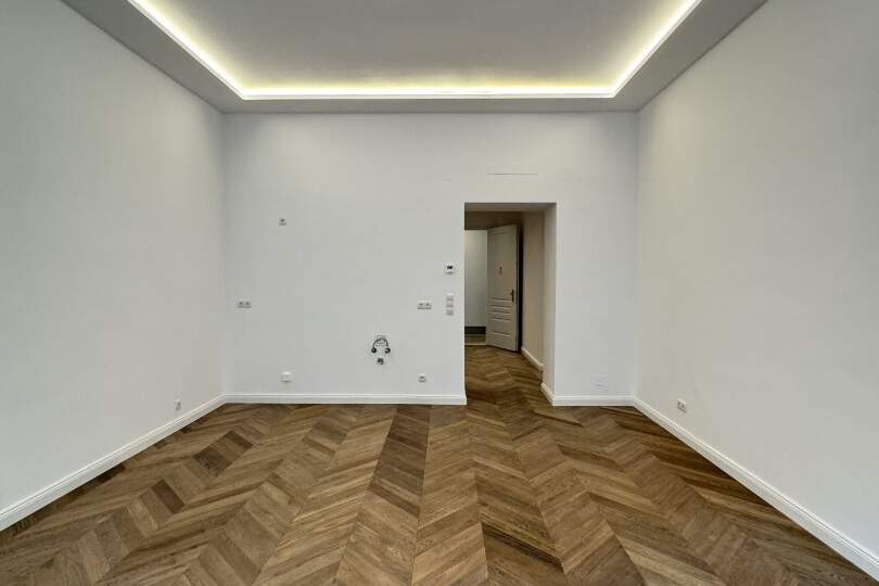 Exklusive 3-Zimmer-Altbauwohnung mit separater Küche in Toplage von Wien-Landstraße – Erstbezug nach Sanierung 1030 Wien , Wohnung-kauf, 699.000,€, 1030 Wien 3., Landstraße