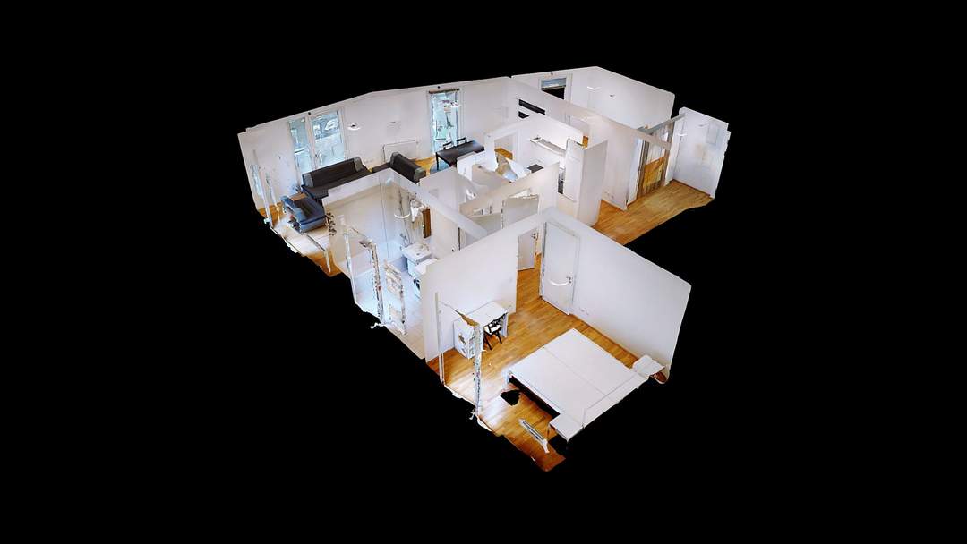 Frisch sanierte 3-Zimmer-Wohnung mit Loggia auf 105 m2 Wohnnutzfläche nahe der UNO-CITY!