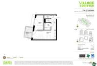 Südbalkon: Geräumiges Wohnzimmer, Abstellraum, separates WC | URBAN DAHEIM | BAUFELD 13