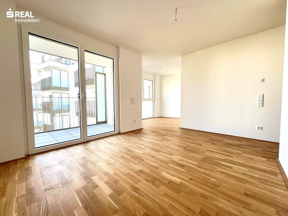 2 Zimmer Wohnung mit Balkon - Erstbezug