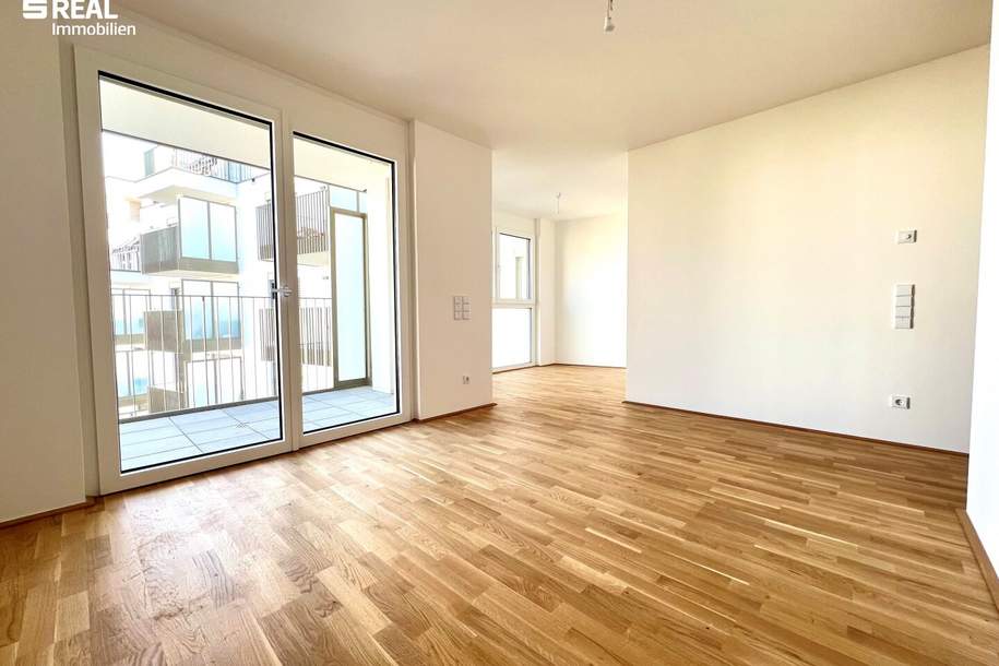 2 Zimmer Wohnung mit Balkon - Erstbezug, Wohnung-miete, 1.150,00,€, 1100 Wien 10., Favoriten