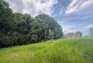 Idyllisches Grundstück am Ende einer Sackgasse – sonniger Bauplatz mit eigenem Wald