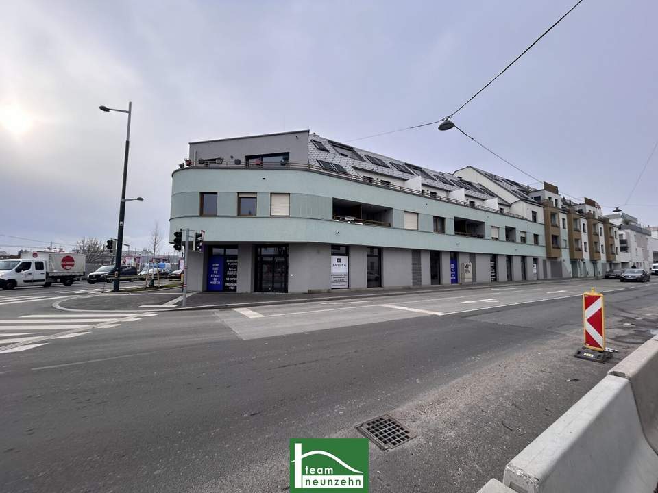 Exklusive Geschäftsfläche mit Parkplatz und Lagermöglichkeiten in Aufstrebendem Viertel von Wien. - WOHNTRAUM