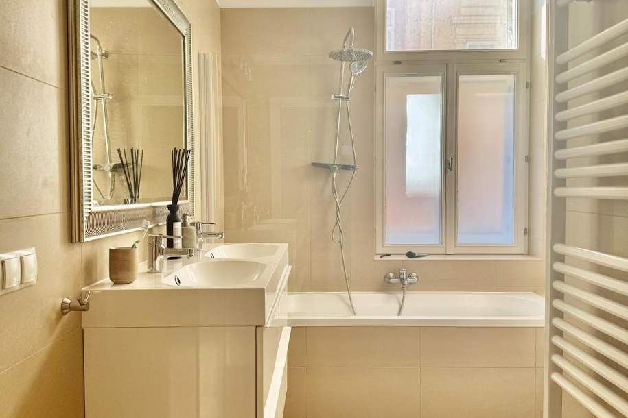 Altbaujuwel! Generalsanierte 3-Zimmer-Wohnung mit hofseitiger Loggia, nur 5. Min fußläfig zur U-Bahn und zum Schlosspark Schönbrunn!, Wohnung-kauf, 498.000,€, 1140 Wien 14., Penzing