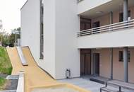 BESTE AUSSICHT - FREIFLÄCHE überdacht - moderne 2 Zimmerwohnung in neu errichteter Wohnanlage mit Lift, Tiefgaragenplatz, Zentralheizung