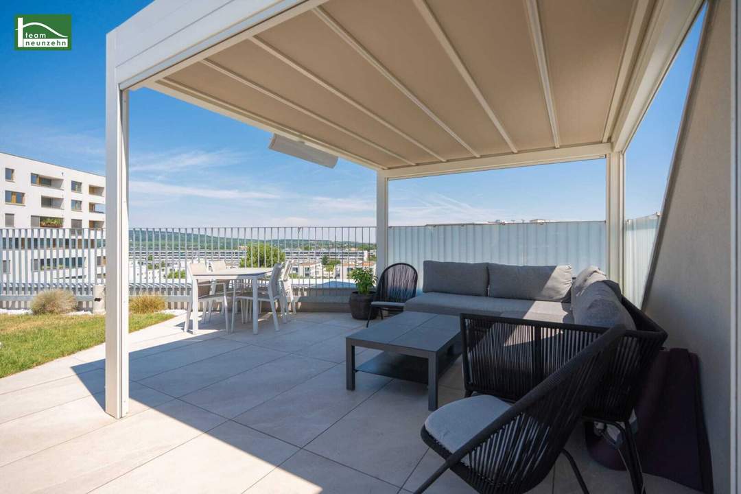 Exklusives Wohnen mit Dachterrasse, Eigengarten & Pool – und zahlreichen weiteren Highlights!