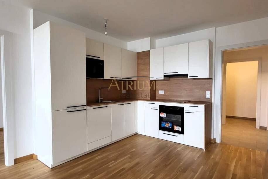 Erstbezug 3-Zi Gartenwohnung, Fußbodenheizung &amp; Neuer Einbauküche in 1220 Wien, Wohnung-miete, 1.980,95,€, 1220 Wien 22., Donaustadt