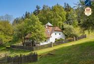 Einzellage: Idyllisches Landhaus mit ca. 9ha Wald und Teich