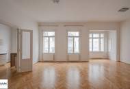 ** ab sofort: unbefristete ruhige 3 Zimmer-Altbauwohnung in toller Lage! Wohllebengasse **