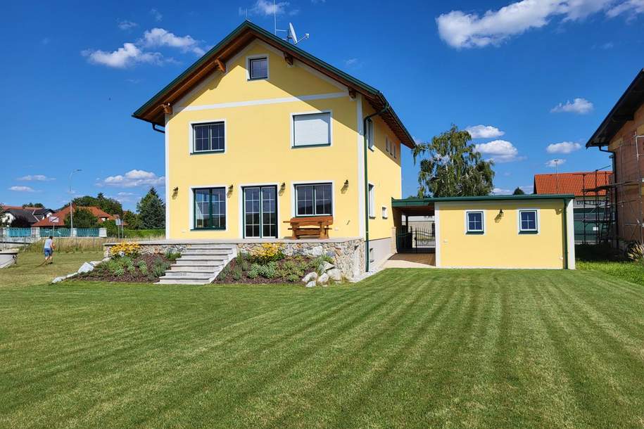 NEUBAU BJ 2024 NÄHE TULLN MIT GROSSEM GRUNDSTÜCK, Haus-kauf, 885.000,€, 3443 Tulln