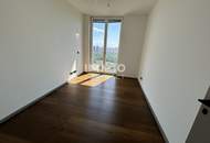Spektakulärer Weitblick auf Prater und Donau – Eckwohnung mit Wintergarten und Terrassen im 25. Stock