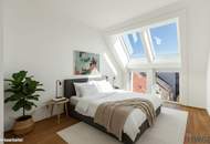 KOMPLETT HOFSEITIGER DG-ERSTBEZUG | Ca. 10 m² Balkon/Terrasse | Nähe Alte Donau | Fernwärme | TG-Stellplatz optional | Ideal für Anleger oder Eigennutzer | Nachhaltiges Projekt