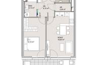 Exklusive 2-Zimmer-Neubauwohnung mit sonnigem Balkon inkl. Grünblick - ERSTBEZUG im Projekt "The Vineyard"!