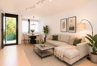 Gepflegte 3-Zimmer-Wohnung mit Terrasse & Garten in grüner Ruhelage