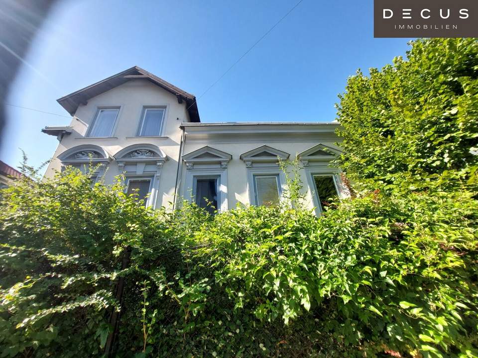 SANIERER AUFGEPASST |GERSTHOF| SANIERUNGSBEDÜRFTIGES VILLENARTIGES WOHNHAUS IN GUTER WOHNLAGE NAHE HERBECKSTRASSE MIT SCHÖNEM SONNIGEN GARTEN