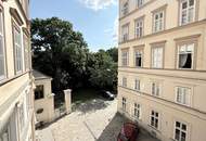 Prachtvolle Beletage mit Balkon in Bestlage am Rochusmarkt! Komplett möbliert.