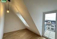 Klimatisierte Maisonette mit Weitblick-Dachterrasse in top Lage nahe U6, Millennium City und Donau!