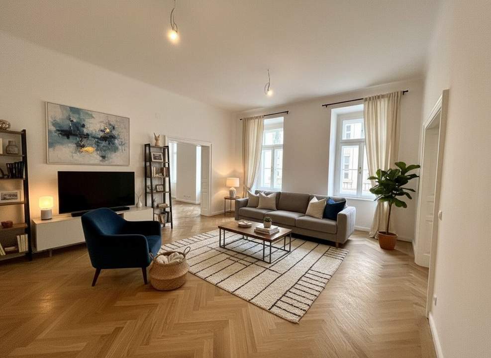 ⭐ 1090! Prachtvolle 5-Zimmer Altbauwohnung in toller Lage nahe Schottentor! GENERALSANIERT!