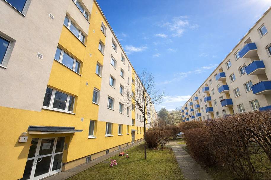 Großzügige Familienwohnung mit Balkon und getrennt begehbaren Schlafzimmern! 4.Stock - Lift!, Wohnung-kauf, 375.000,€, 1210 Wien 22., Donaustadt