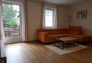 Möblierte 2-Zimmer-Wohnung mit Balkon, Grünblick und Tiefgarage in absoluter Ruhelage
