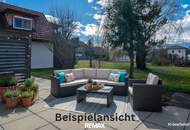 Vermietete Maisonette-Wohnung mit Terrasse, Eigengarten und Carport