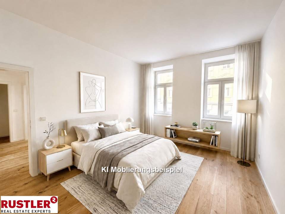Erstbezug! 3-Zimmerwohnung in bester Lage - nähe Kutschkermarkt
