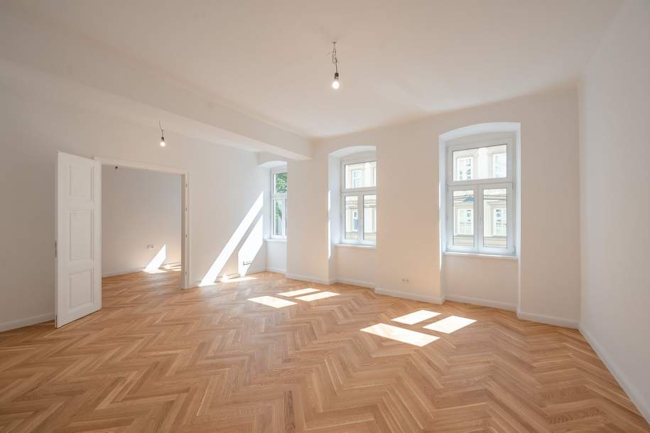++FBG6++ Hochwertige 5-Zimmer Altbauwohnung mit Balkon ERSTBEZUG nahe Augarten, Wohnung-kauf, 1.350.000,€, 1020 Wien 2., Leopoldstadt