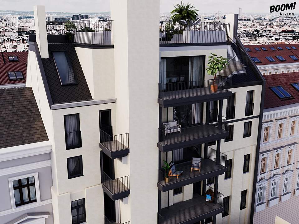 Einzigartige 8-Zimmer Penthouse, Nähe Augarten