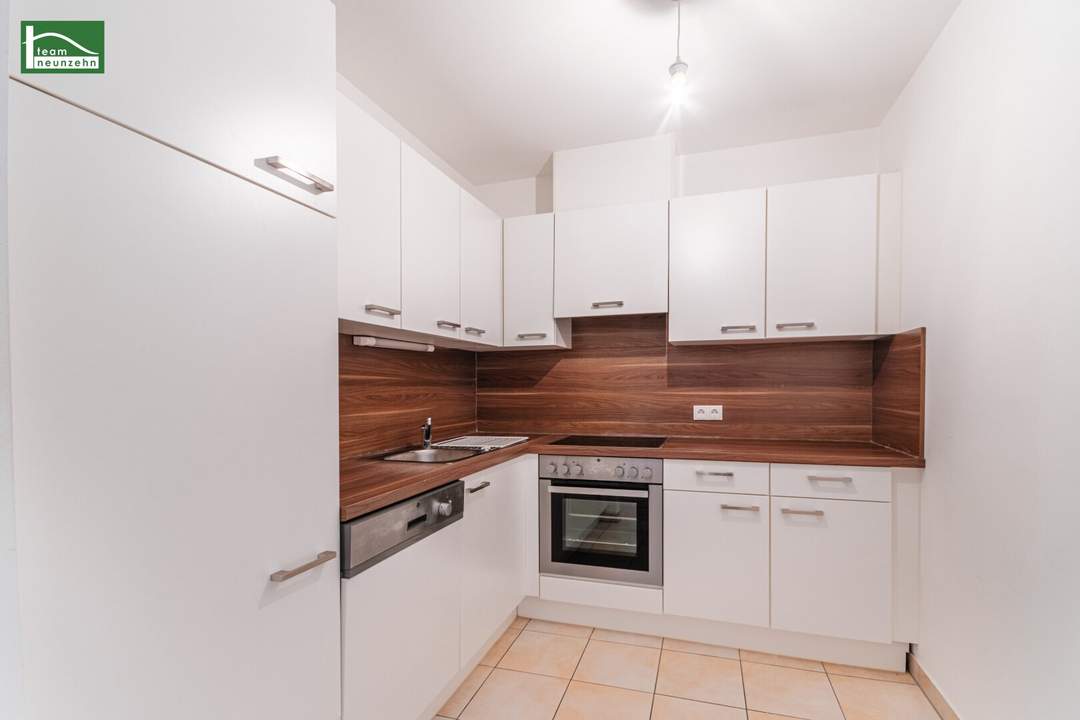 Wohlfühlwohnen nahe der Donau – 2-Zimmer-Wohnung mit durchdachtem Grundriss &amp; Einbauküche - ab sofort beziehbar!