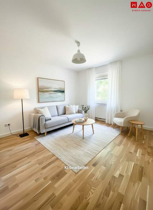 Linz / Bindermichl / Matthias-May-Gang – GENERALSANIERTE 2-Zimmer-Wohnung mit Parkplatz und Balkon! AB SOFORT VERFÜGBAR!