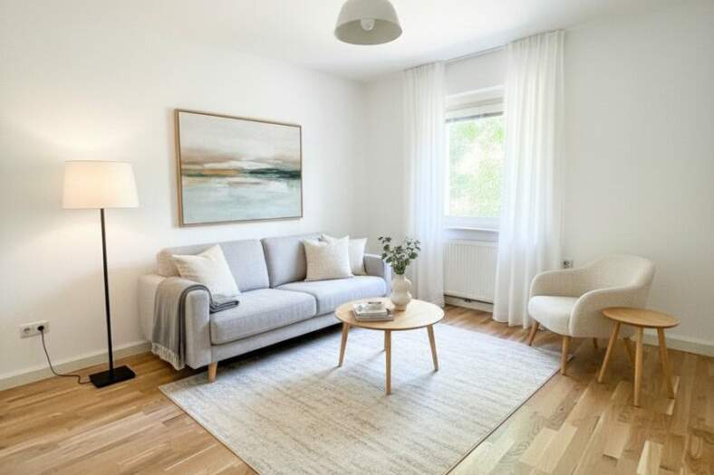 Linz / Bindermichl / Matthias-May-Gang – GENERALSANIERTE 2-Zimmer-Wohnung mit Parkplatz und Balkon! AB SOFORT VERFÜGBAR!, Wohnung-miete, 707,10,€, 4020 Linz(Stadt)