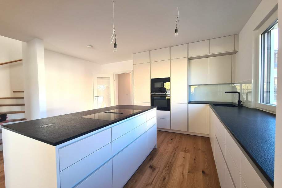 Erstbezug inkl. Küche! Reihenendhaus am Stadtrand von Wien nahe U1, Haus-kauf, 1.049.900,€, 1220 Wien 22., Donaustadt
