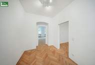 5-Zimmer-Altbauwohnung im schönen Gründerzeithaus im Stuwerviertel. Mit Balkon! Nähe Vorgartenmarkt.