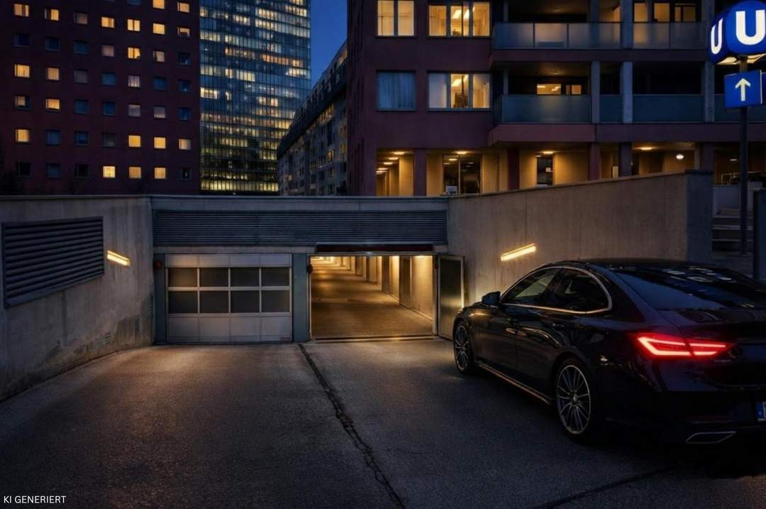 "Tiefgaragenstellplätze in bester Lage der Wienerberg City!"
