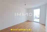 Erstbezug ab 01.10.2025: geförderte 3 Zimmer Wohnung mit Balkon in ruhiger und zentraler Lage - Puchstraße 34 - Top 10