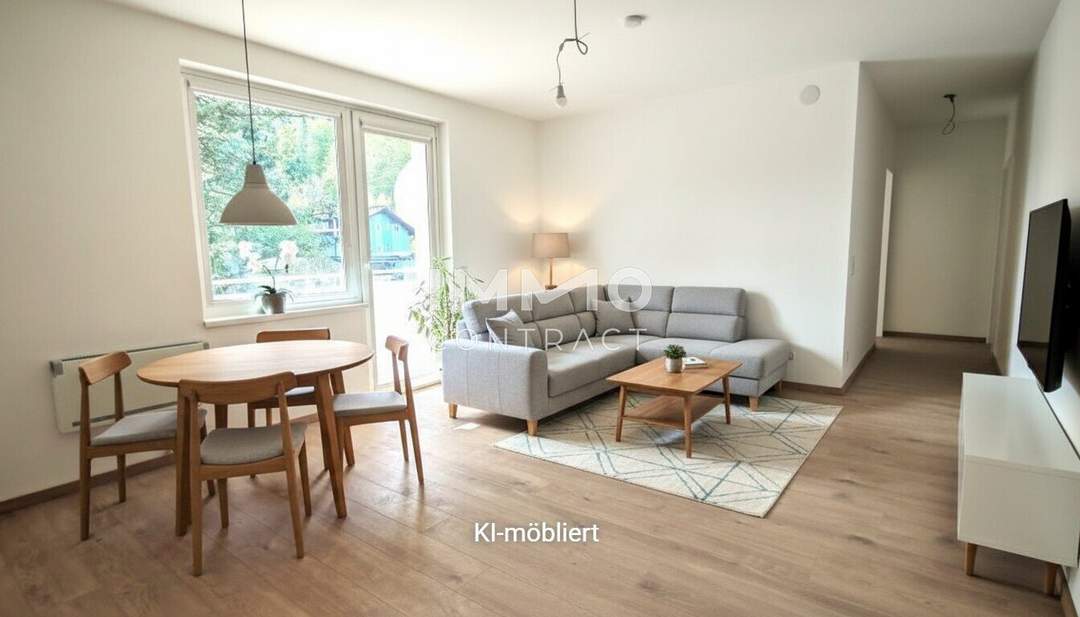 Hell, modern, kompakt, saniert: Charmante 3-Zimmer-Wohnung mit großer Süd-Loggia
