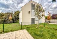 Provisionsfrei: Sehr gut ausgestattete Doppelhaushälfte mit Garten beim Theresa-Tauscher-Park! 5 Min. zum Donau Zentrum. 10 Min. zur UNO City. Parkplatz verfügbar!