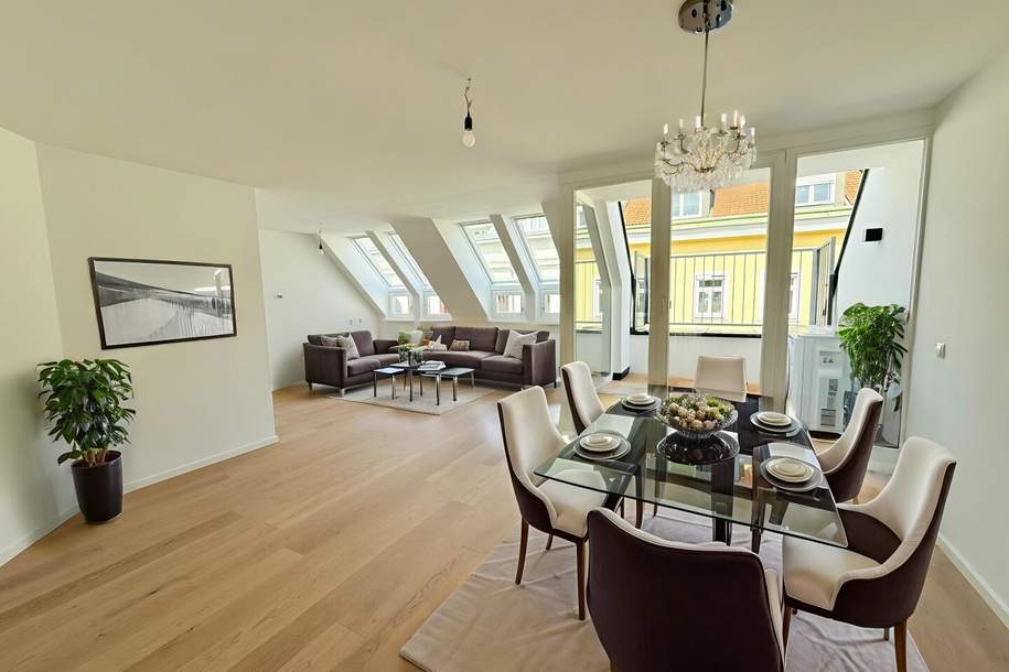 1180! Modernes, schön sanierte 3-Zimmer Maisonette- Eigentum nahe Währinger Schubertpark und Johann-Nepomuk-Vogl-Markt!, Wohnung-kauf, 599.000,€, 1180 Wien 18., Währing